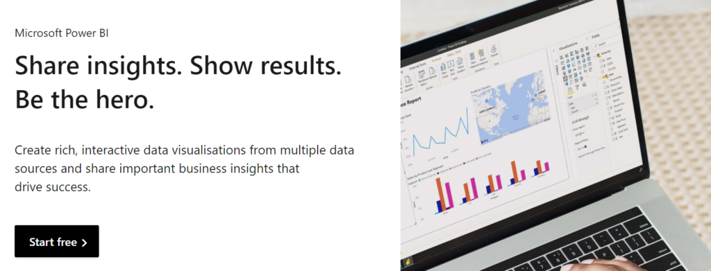 Create rich, interactive data visualisations from multiple data sources